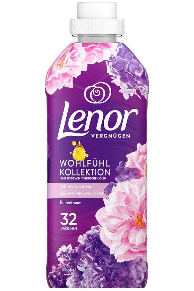 FLOWER DREAM & MUSK Fabric Softener - LENOR - 800ml / 32 Washes