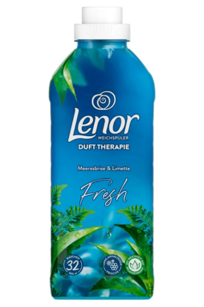 SEA BREEZE & LIME Fabric Softener - LENOR - 800ml / 32 Washes