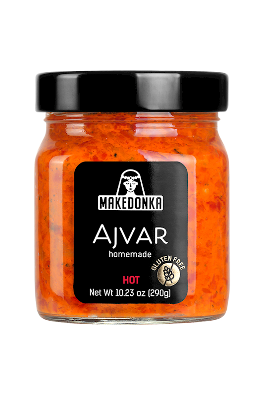Homemade Ajvar - HOT - MAKEDONKA - 290g