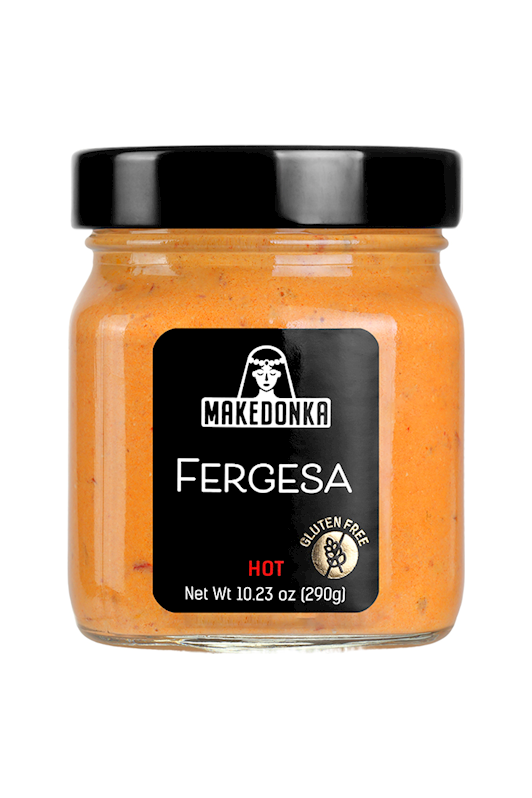 Homemade FERGESA - HOT - MAKEDONKA - 290g