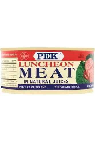 PEK - Polish Luncheon Meat in Natural Juices - Przysmak Sniadaniowy - 10.5oz