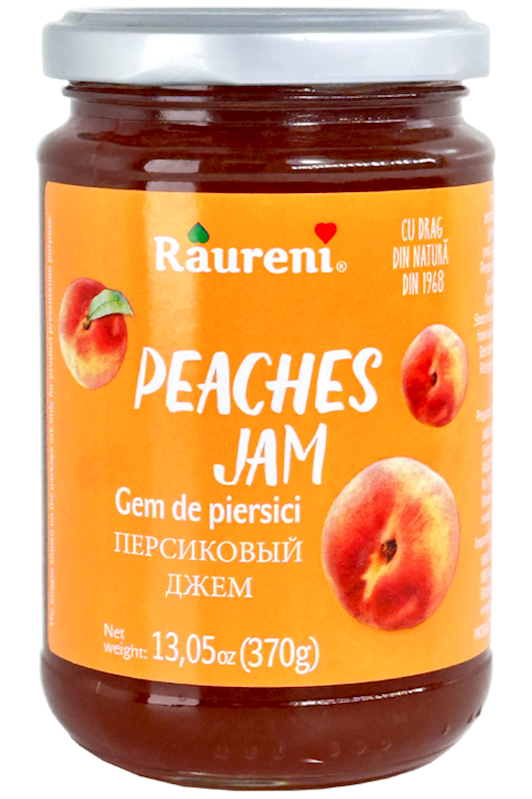 NEW! Peach JAM Raureni - 370g