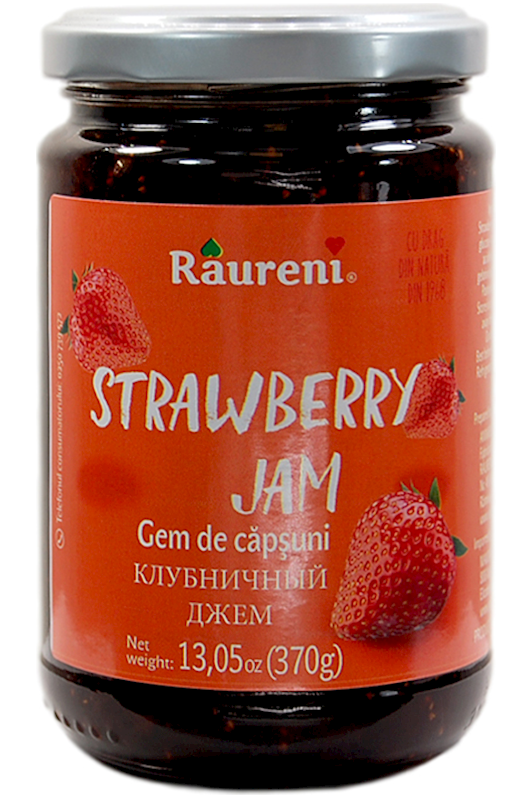 NEW! Strawberry Preserves Raureni - 370g