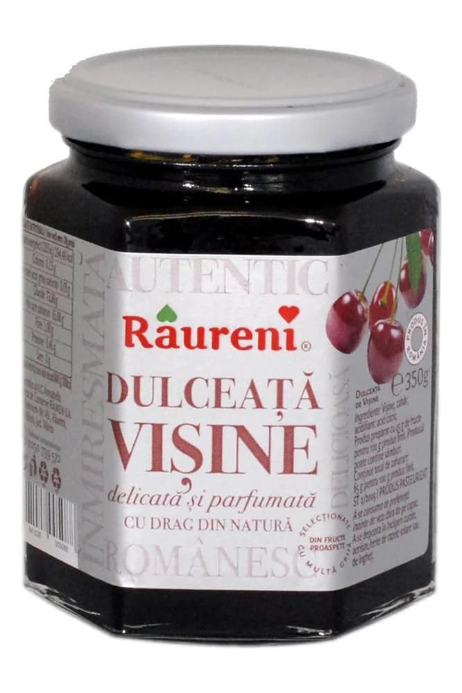 NEW! SOUR CHERRY Preserves Raureni - 350g