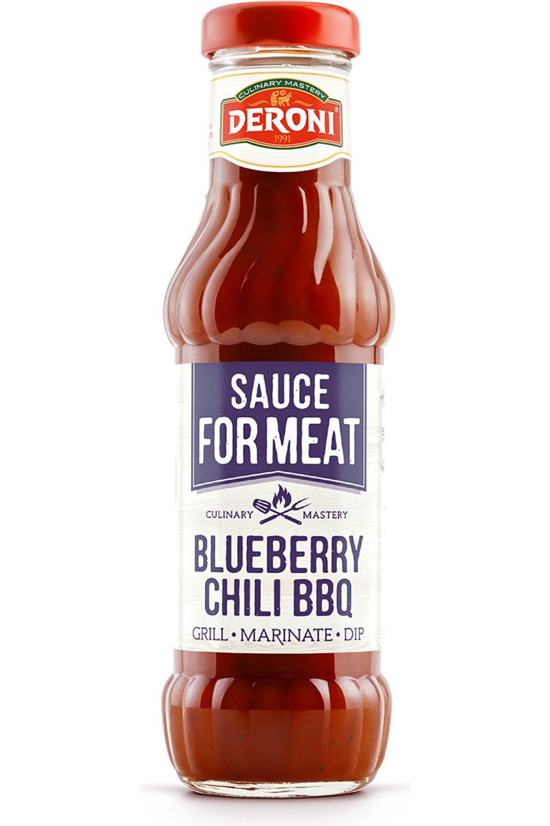 NEW! Sauce for Meat - DERONI - BLUEBERRY & CHILI