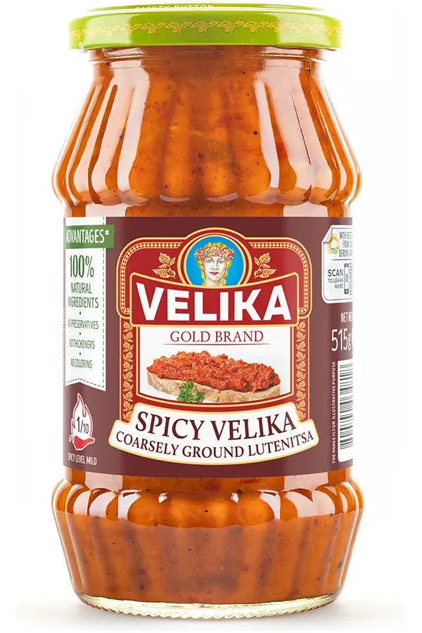 Deroni Homemade Lutenitsa - VELIKA - SPICY - 515g