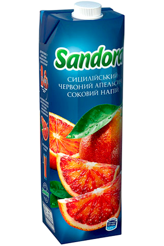 Sicilian Red Orange Juice - SANDORA - 0.95L