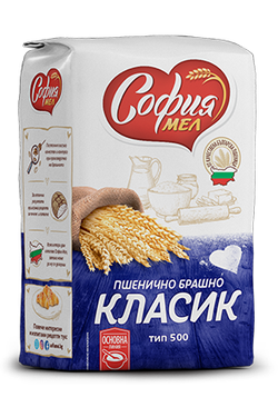 Bulgarian White Wheat Flour Sofia Mel - CLASSIC Type 500 - 1kg