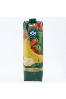 Strawberry & Banana Juice - BBB - 1L