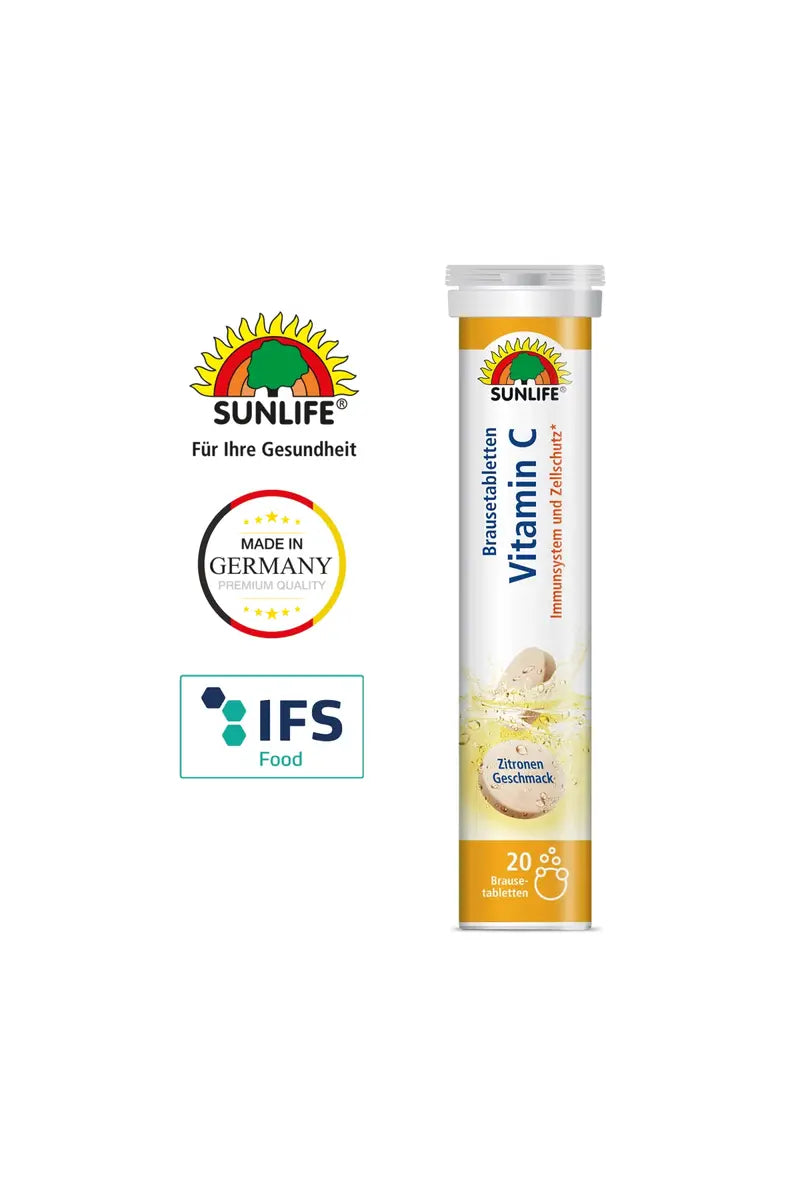 SUNLIFE - Effervescent Tablets - VITAMIN C - Lemon Flavor