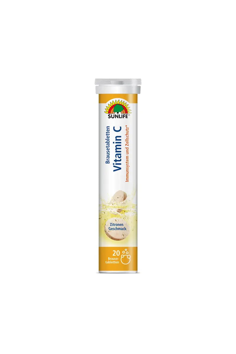SUNLIFE - Effervescent Tablets - VITAMIN C - Lemon Flavor
