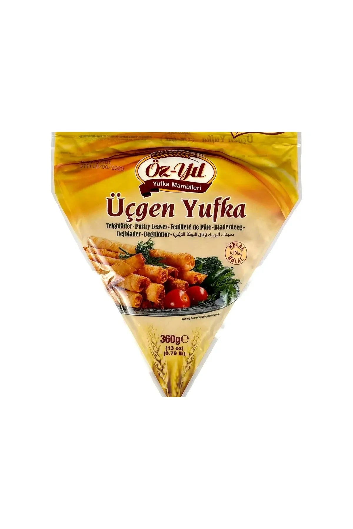 Oz-Yul Triangle Pastry Leaves - Ucgen Yufka - 350g