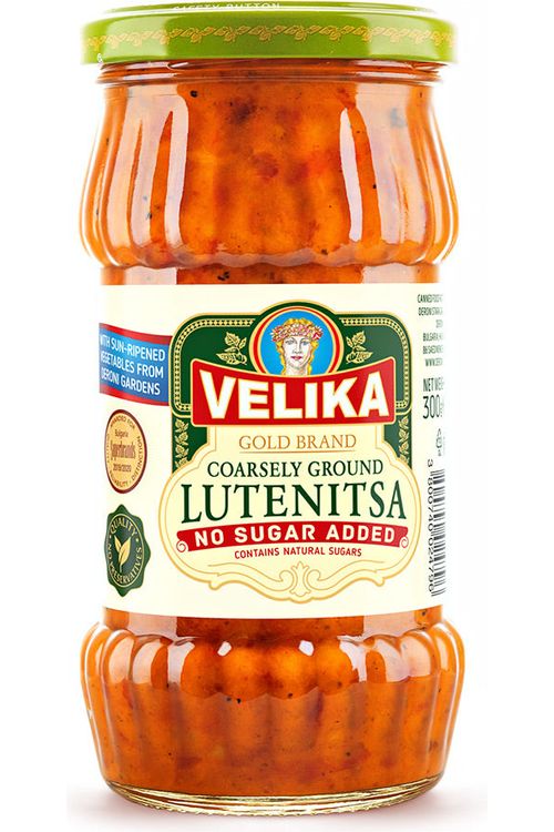 Deroni Homemade Lutenitsa - VELIKA - NO SUGAR ADDED - 300g
