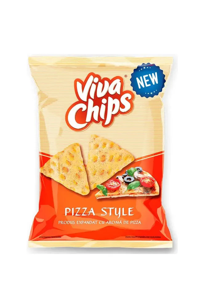New! VIVA Puffed Chips - PIZZA - 100G