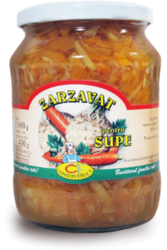 Zarzavat - Mixed Vegetables for Soup and Stews - Conservfruct - Best by 2.5.2024