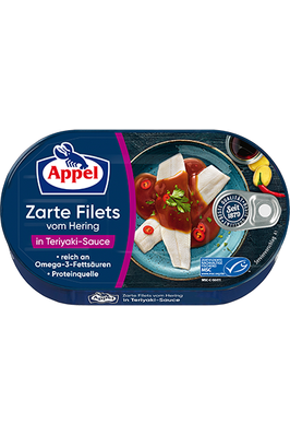 Appel - HERRING FILLETS in TERIYAKI SAUCE - 200g