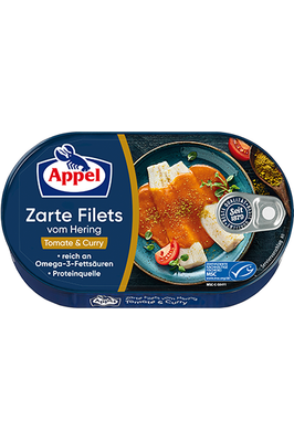 Appel - HERRING FILLETS in TOMATO CURRY Sauce - 200g