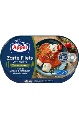 Appel - HERRING FILLETS in TUSCAN Style SAUCE - 200g