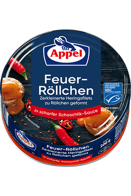 Appel - HERRING FIRE ROLLS - 200G - FEUER-ROELLCHEN