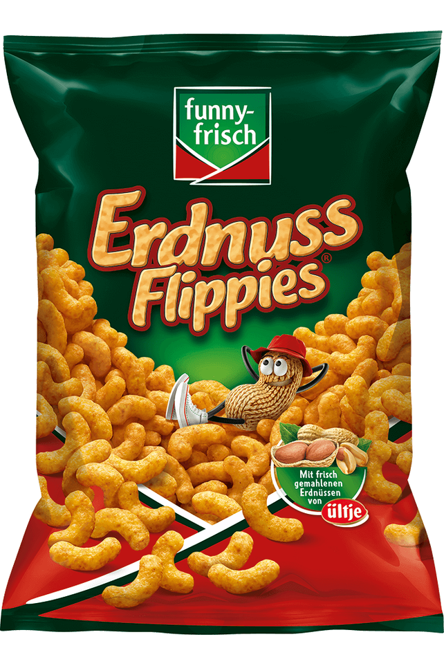 FUNNY FRISCH - PEANUT FLIPPIES - Erdnuss Flippies - 200g