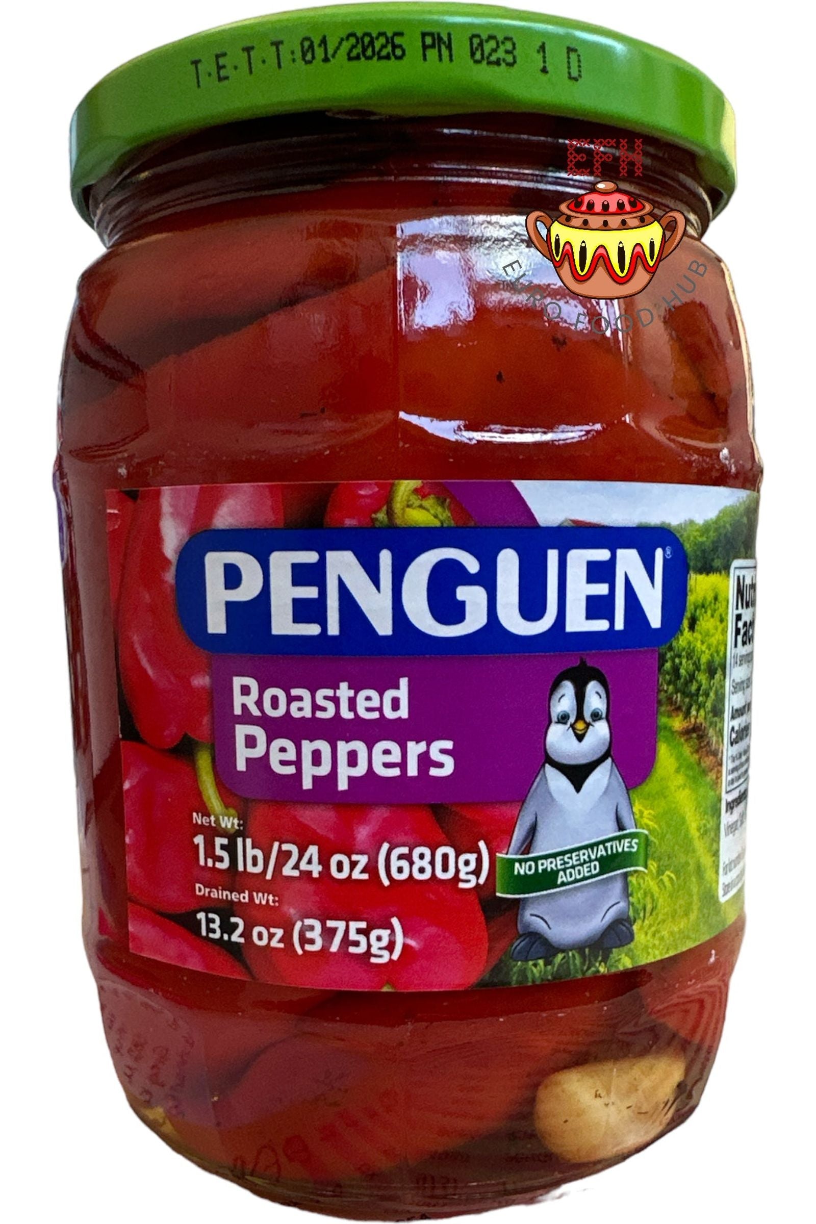 Roasted Red Pepper - PENGUEN - 680g