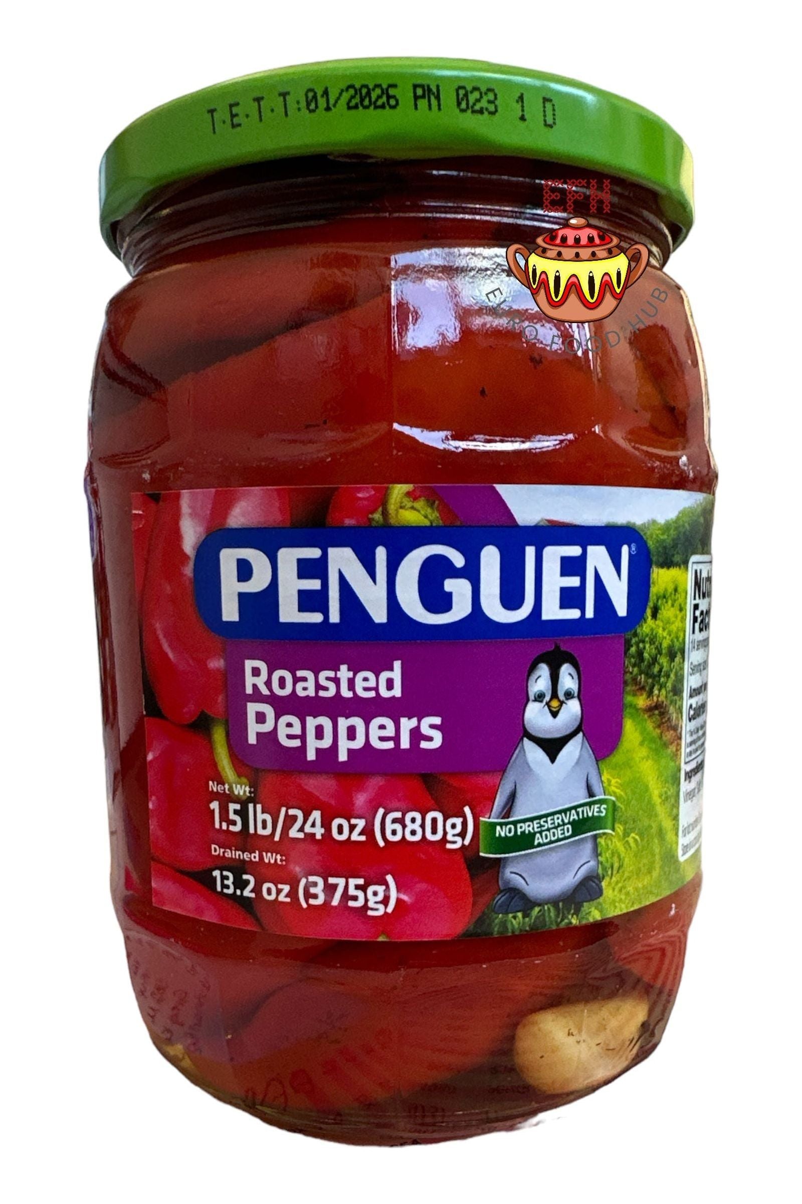 Roasted Red Pepper - PENGUEN - 680g