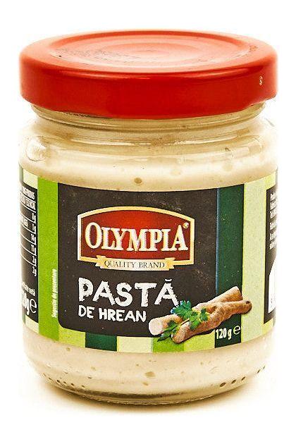 Olympia Romanian HORSERADISH PASTE - 175g Best by 11.14.2025