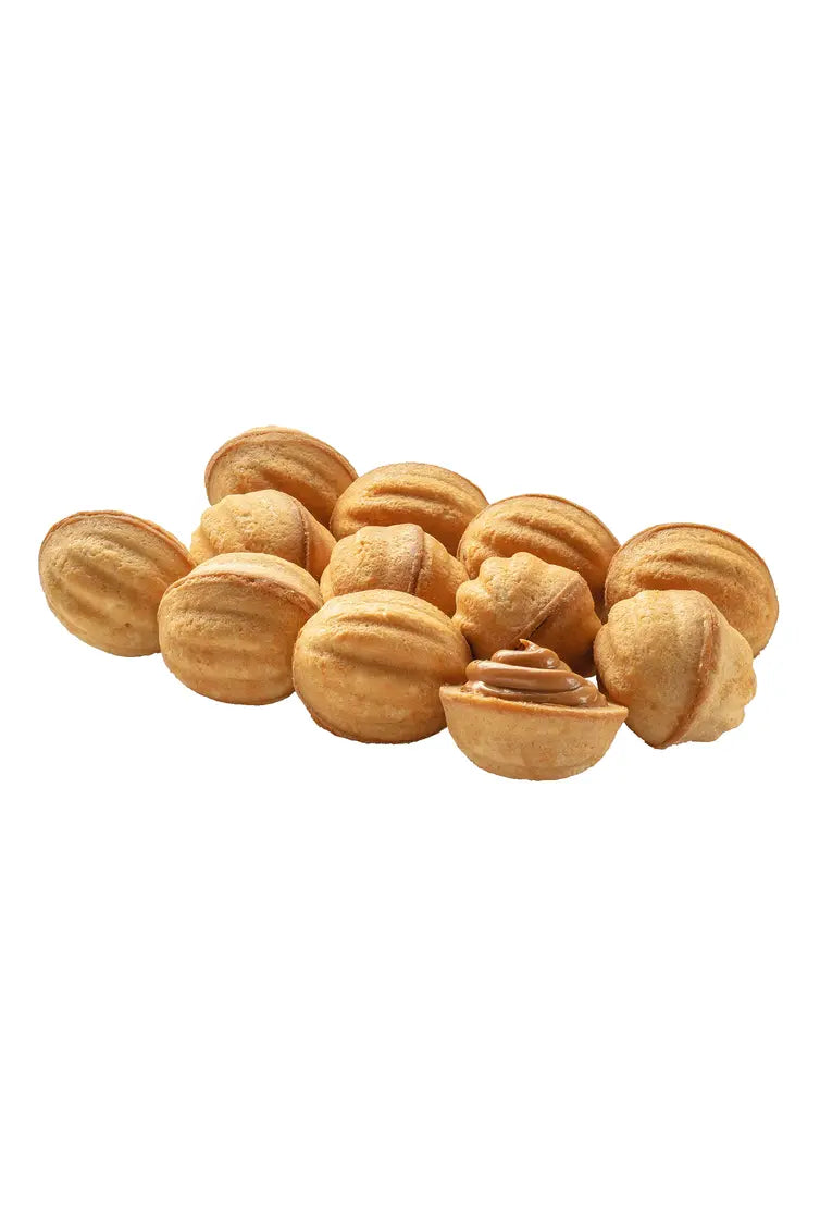 NEW! Walnut Shaped Cookies with Condensed Milk "ORESHKI" - 285g