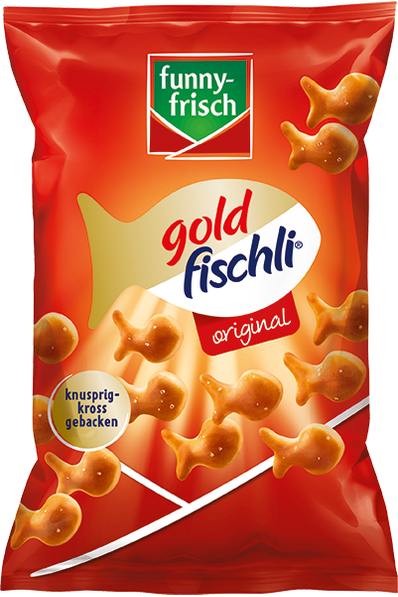 FUNNY FRISCH - GOLDFISH - FISCHLI - 100G