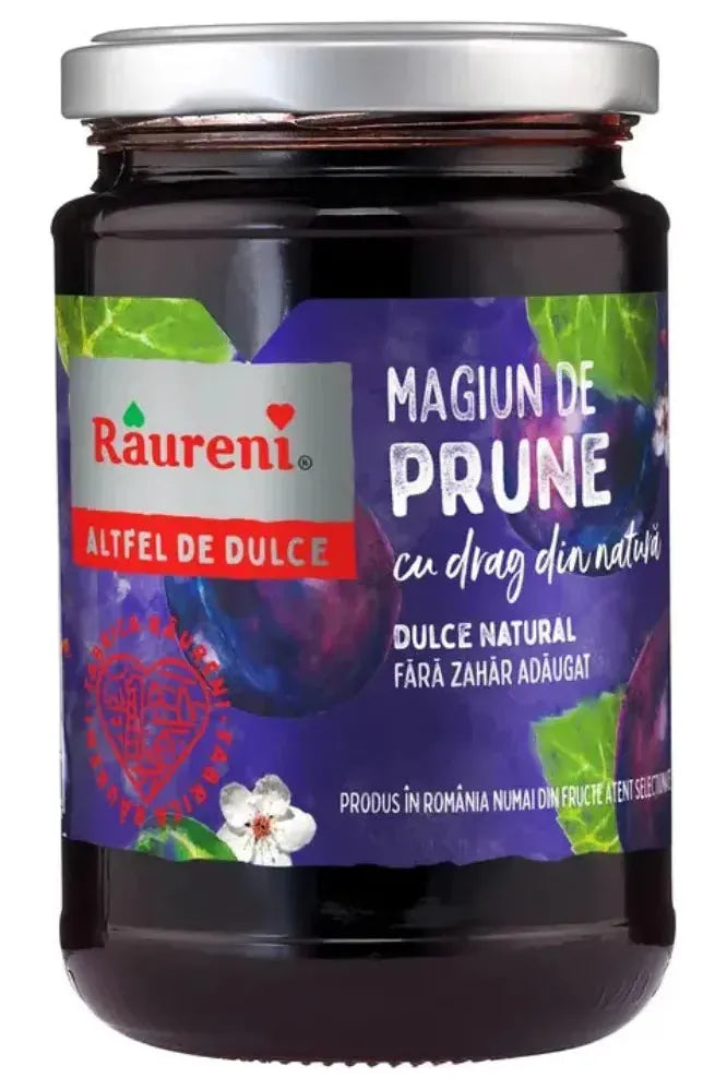 RAURENI - PLUM BUTTER JAM - Magiun de Prune - 350g