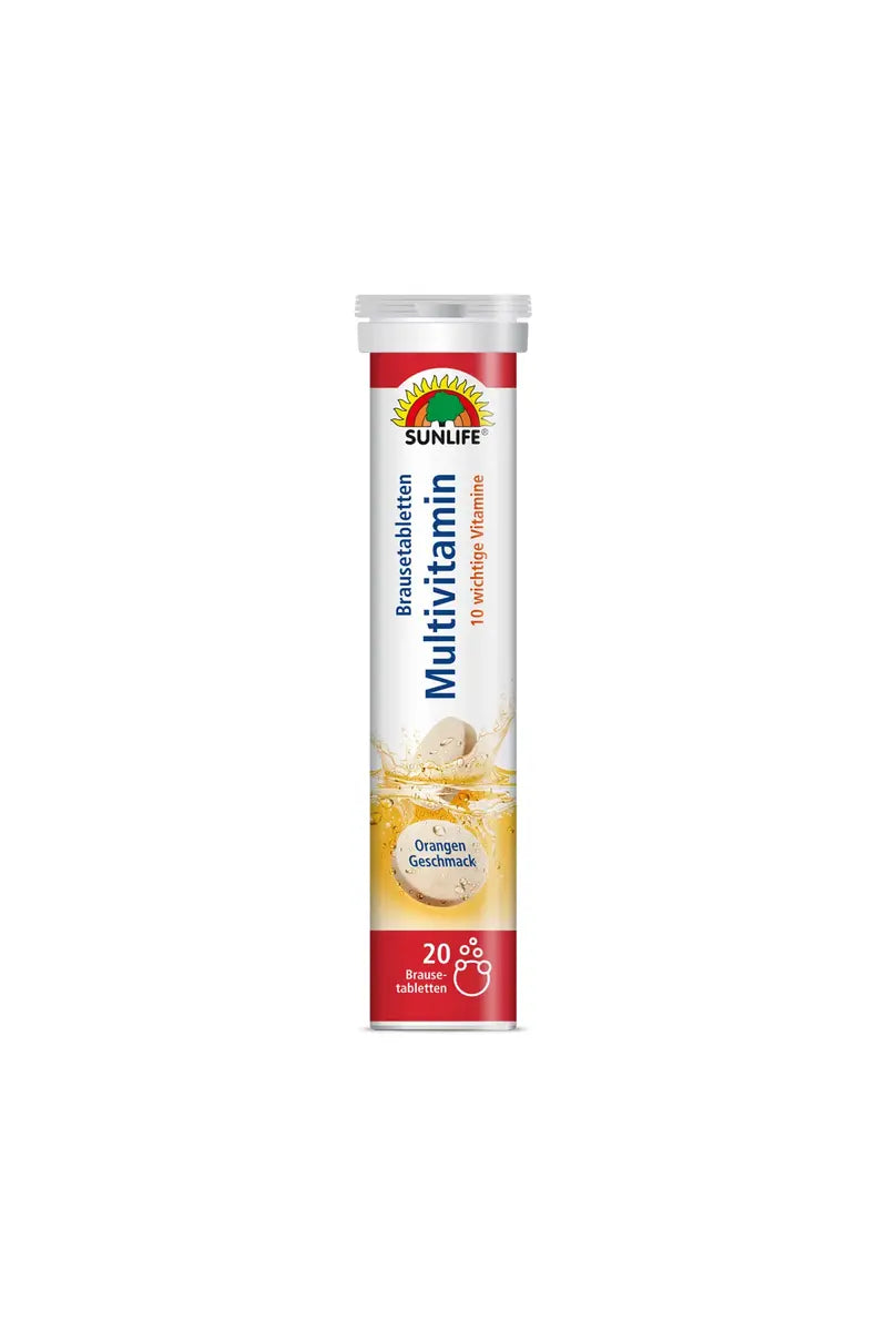 SUNLIFE - Effervescent Tablets - MULTIVITAMIN - Orange Flavor