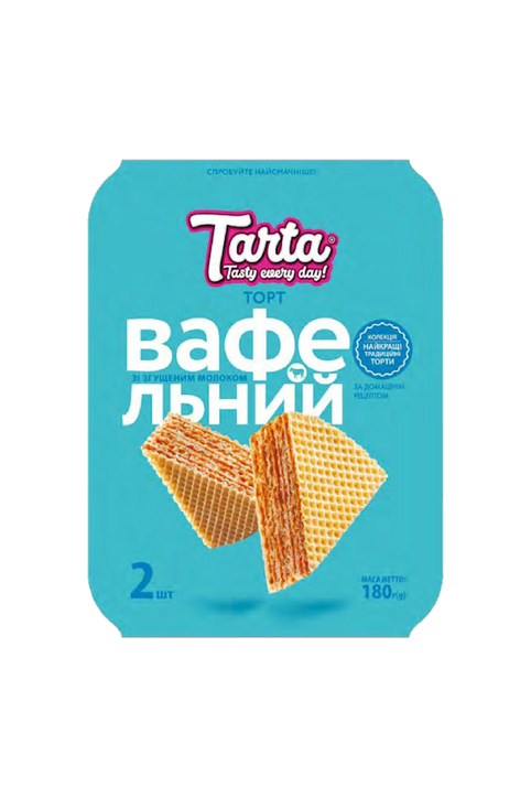 Waffle Cake with Condensed Milk - Tarta - 180g