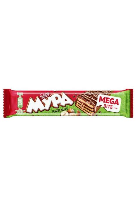 MURA MEGA Bulgarian Wafer - HAZELNUTS