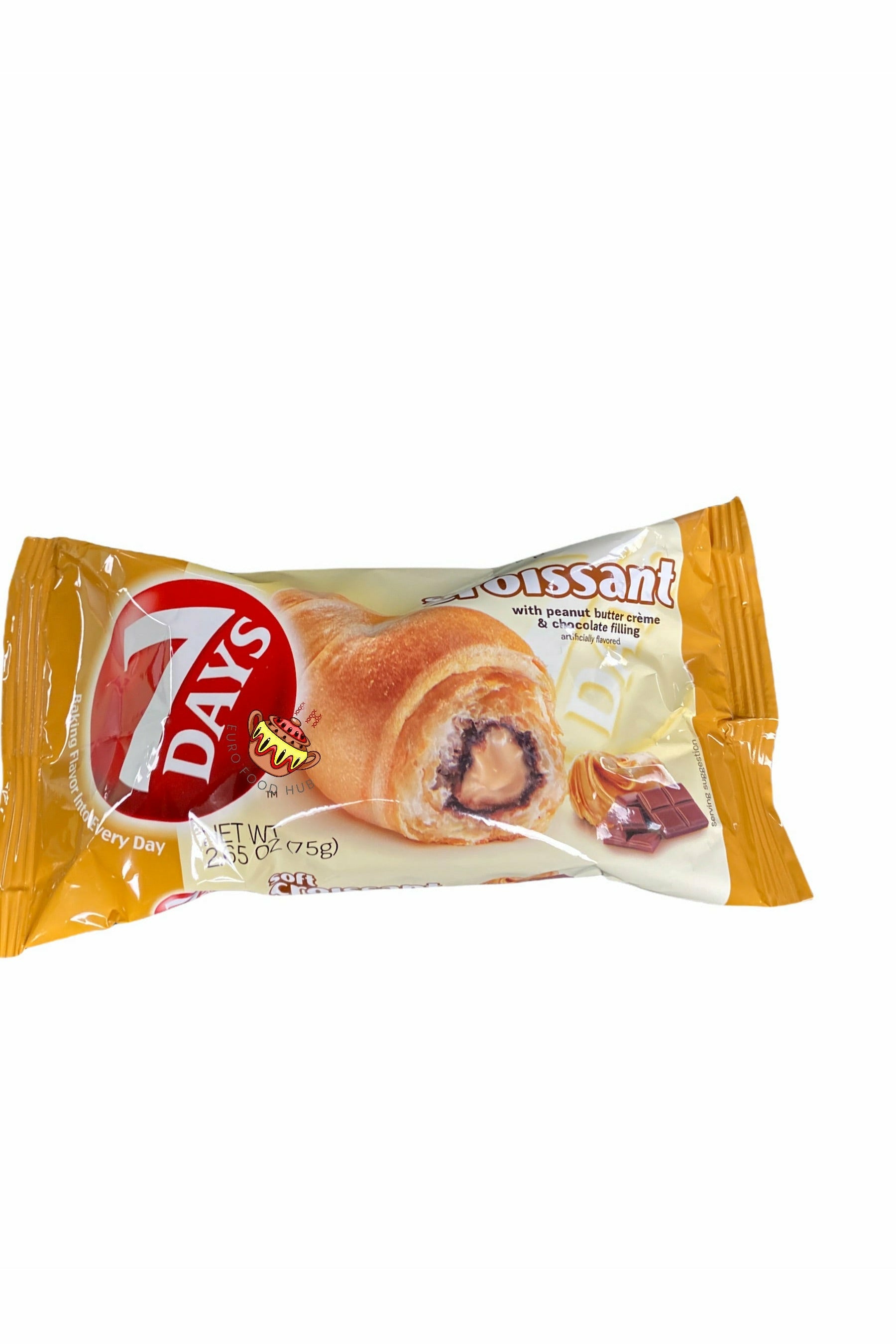 7 Days Croissant - Peanut Butter & Chocolate