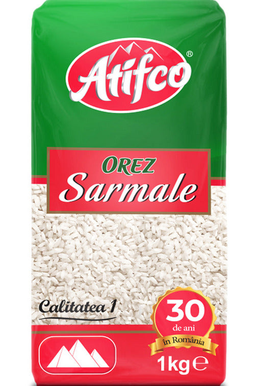 White Rice for Stuffing Rolls - ATIFCO - 1KG - Orez Sarmale