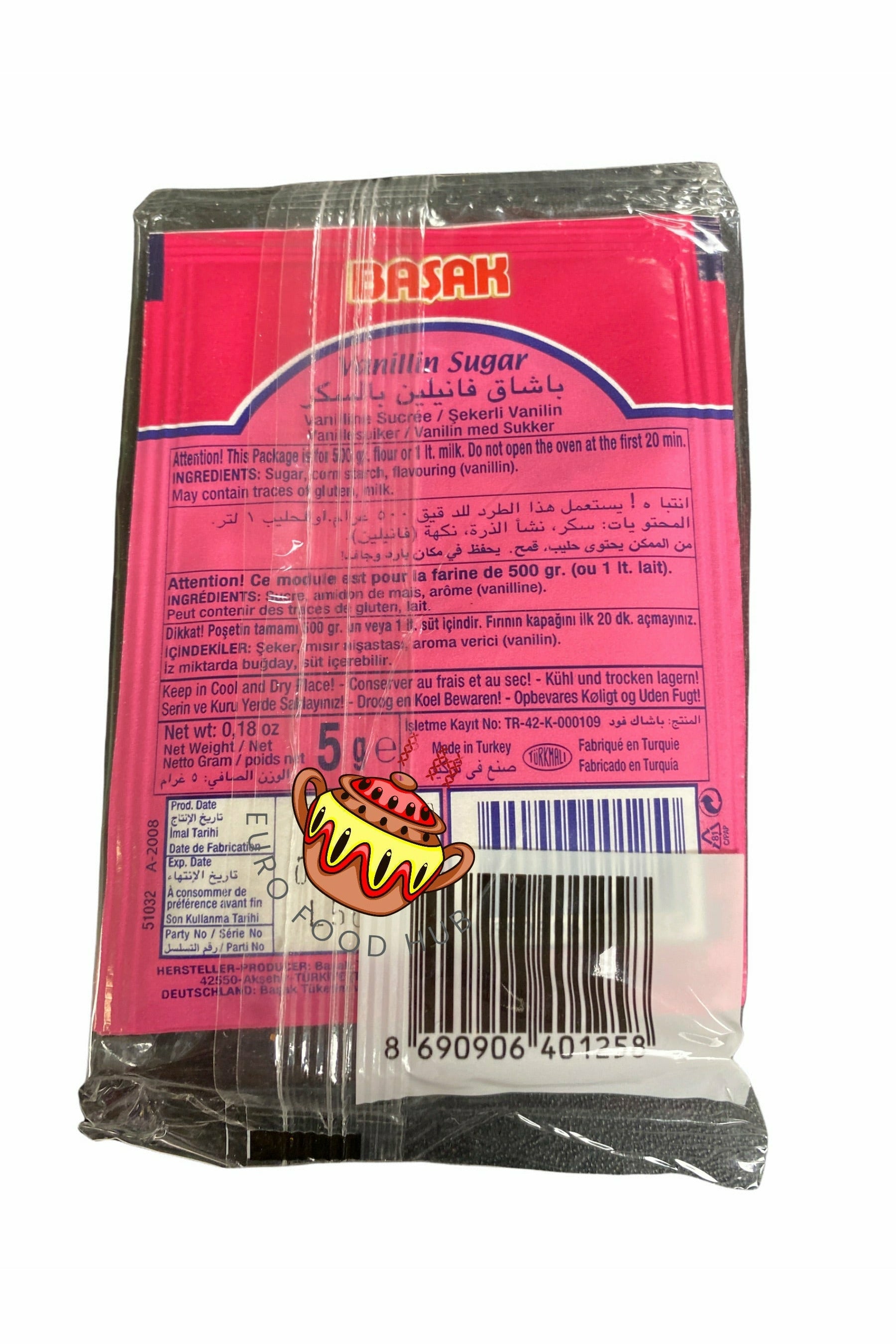 Vanilla Sugar - Basak - 5 pack