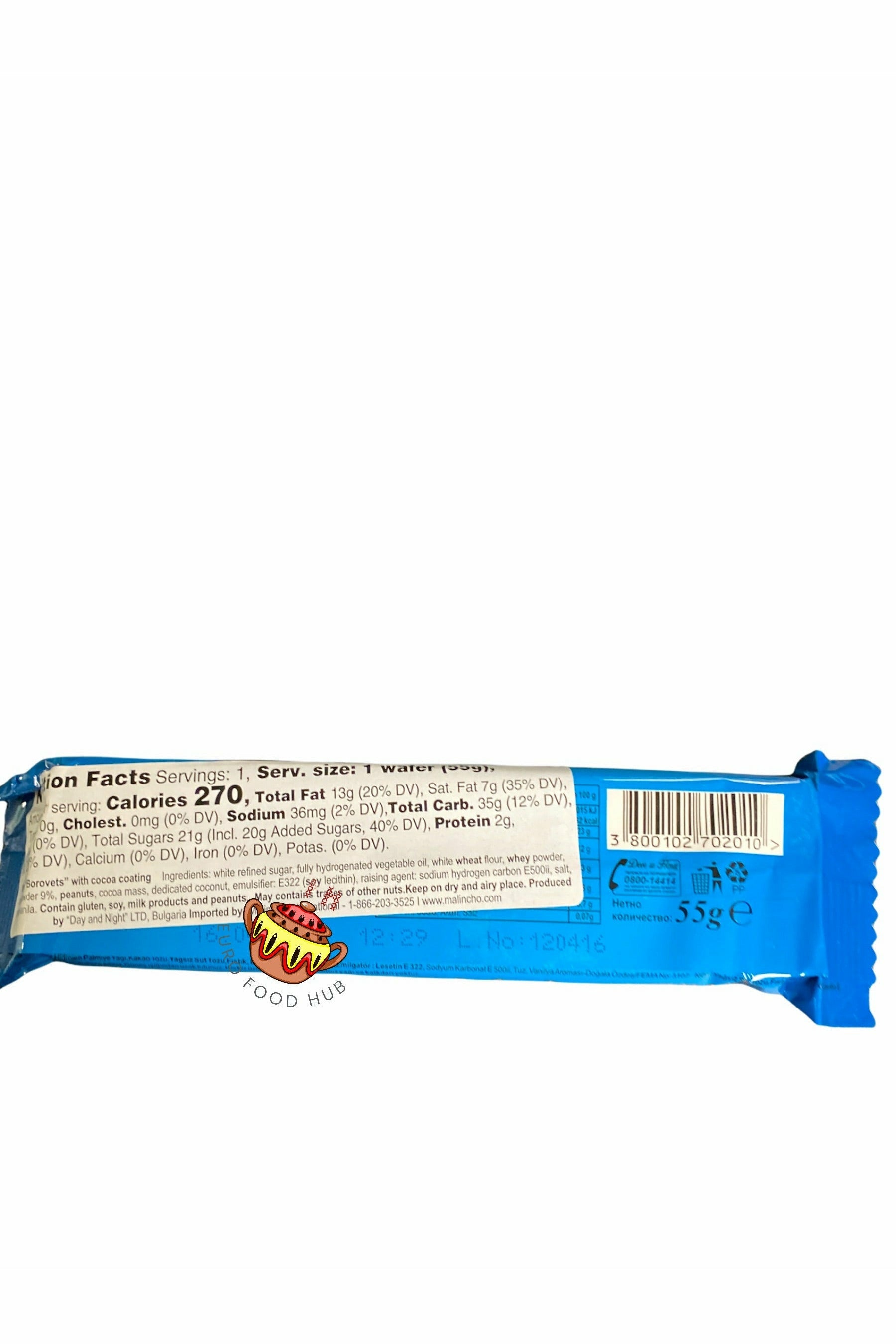 Classic Wafer BOROVETS with chocolate glaze