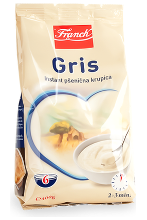 Instant Cream of Wheat - GRIS - 400g - Best by 7.29.2025