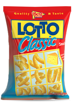 Romanian Corn Puffs Pufuleti - LOTTO - 80g - CLASSIC