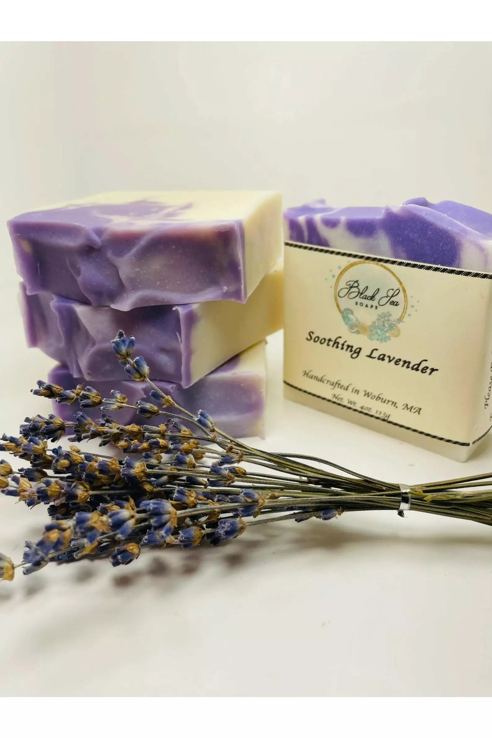 Black Sea Soaps - SOOTHING LAVENDER Soap Bar