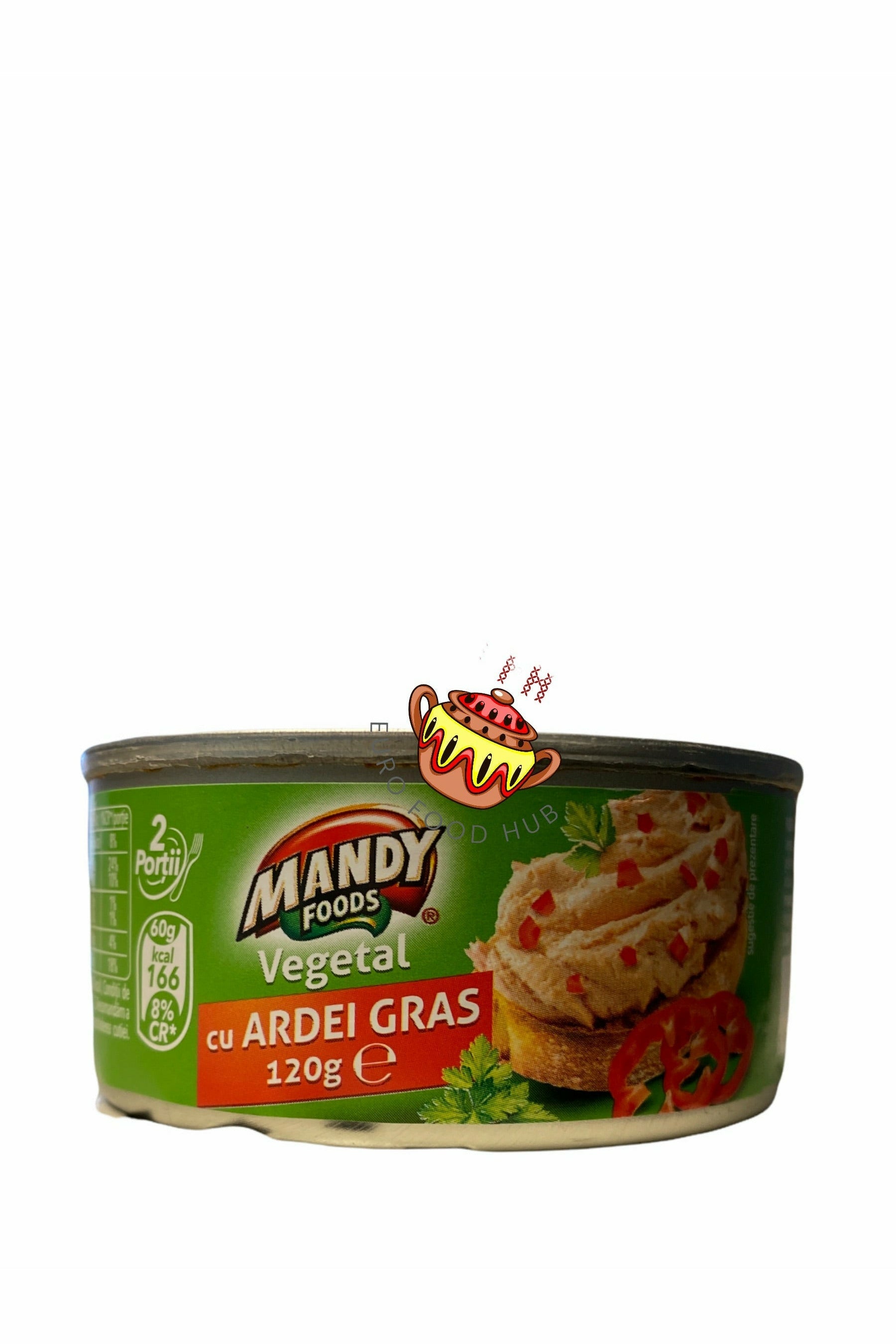 Vegetarian Pate - RED PEPPER - Mandy Foods - Best by 7.8.2023