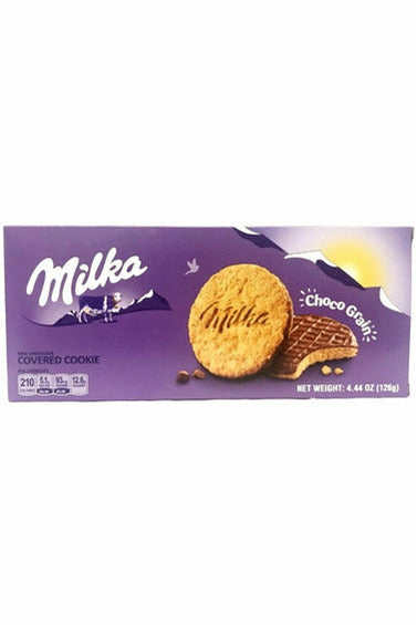 Milka Choco Grain Milk Chocolate Covered Cookies - Best by 5.8.2024