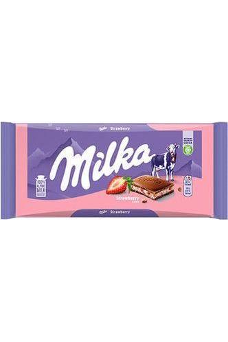 Milka Chocolate - Strawberry - 100g