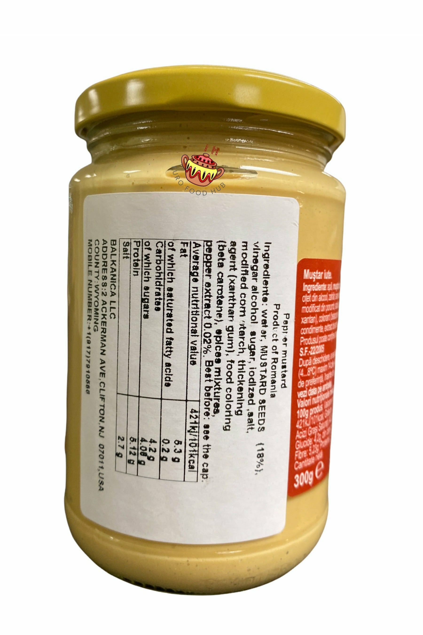 Olympia Romanian Sweet Mustard