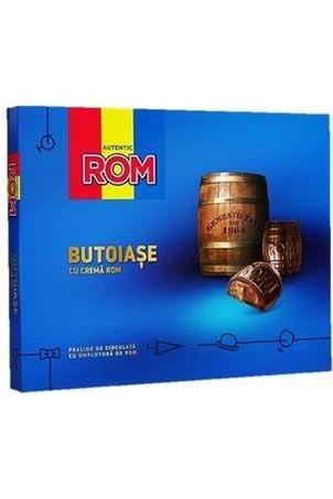 Romanian Chocolate Box - AUTENTIC ROM - Praline Barrels with Rum Cream