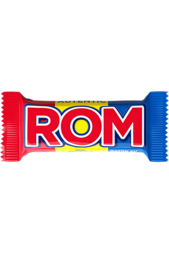 Romanian Chocolate Bar - AUTENTIC ROM - Baton cu crema Rom