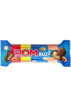 Romanian Chocolate Wafer - AUTENTIC ROM BUZZ with Hazelnuts