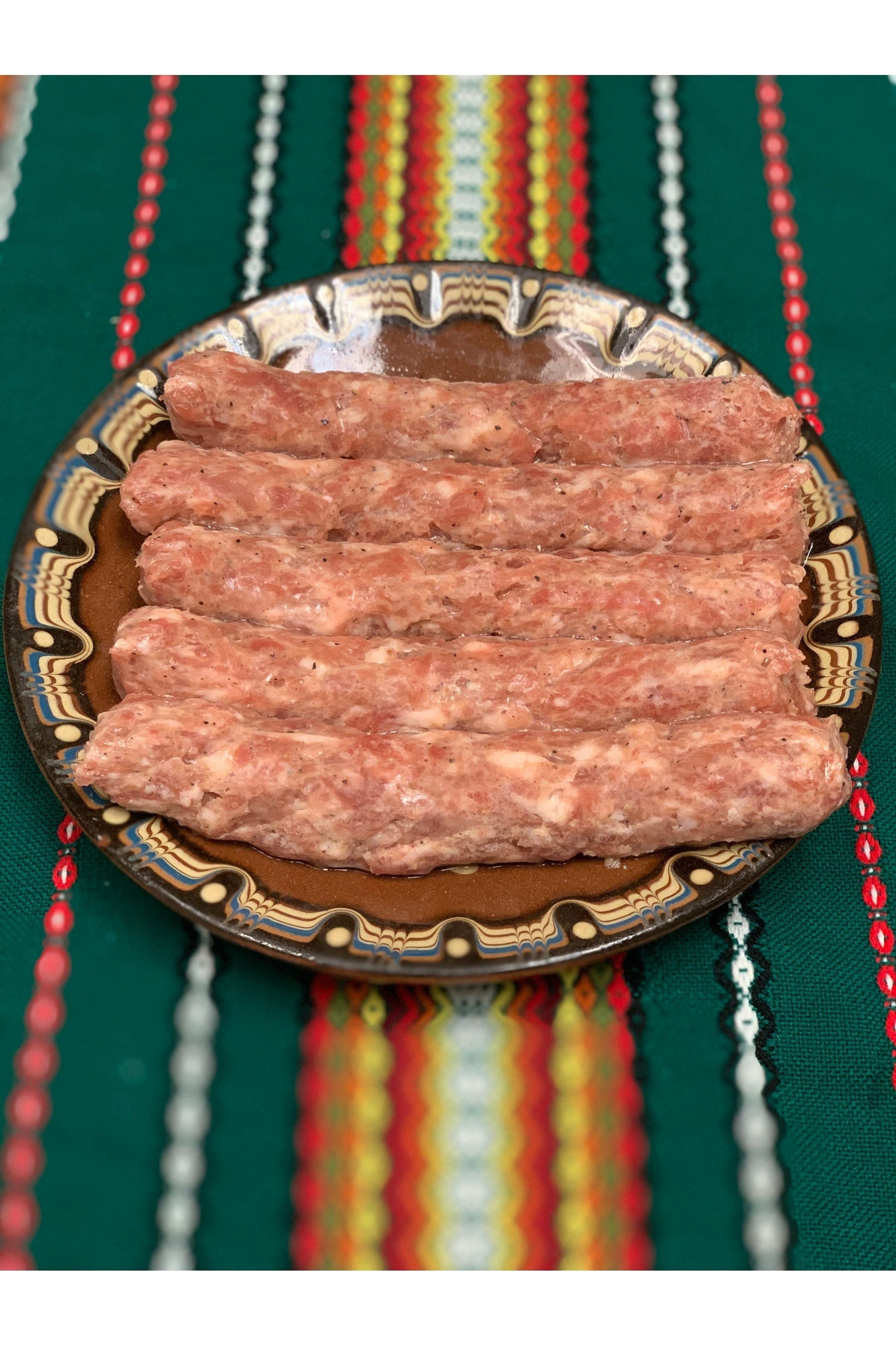 KEBAPCHE - Bulgarian Skinless Sausage - 8ct or 14ct