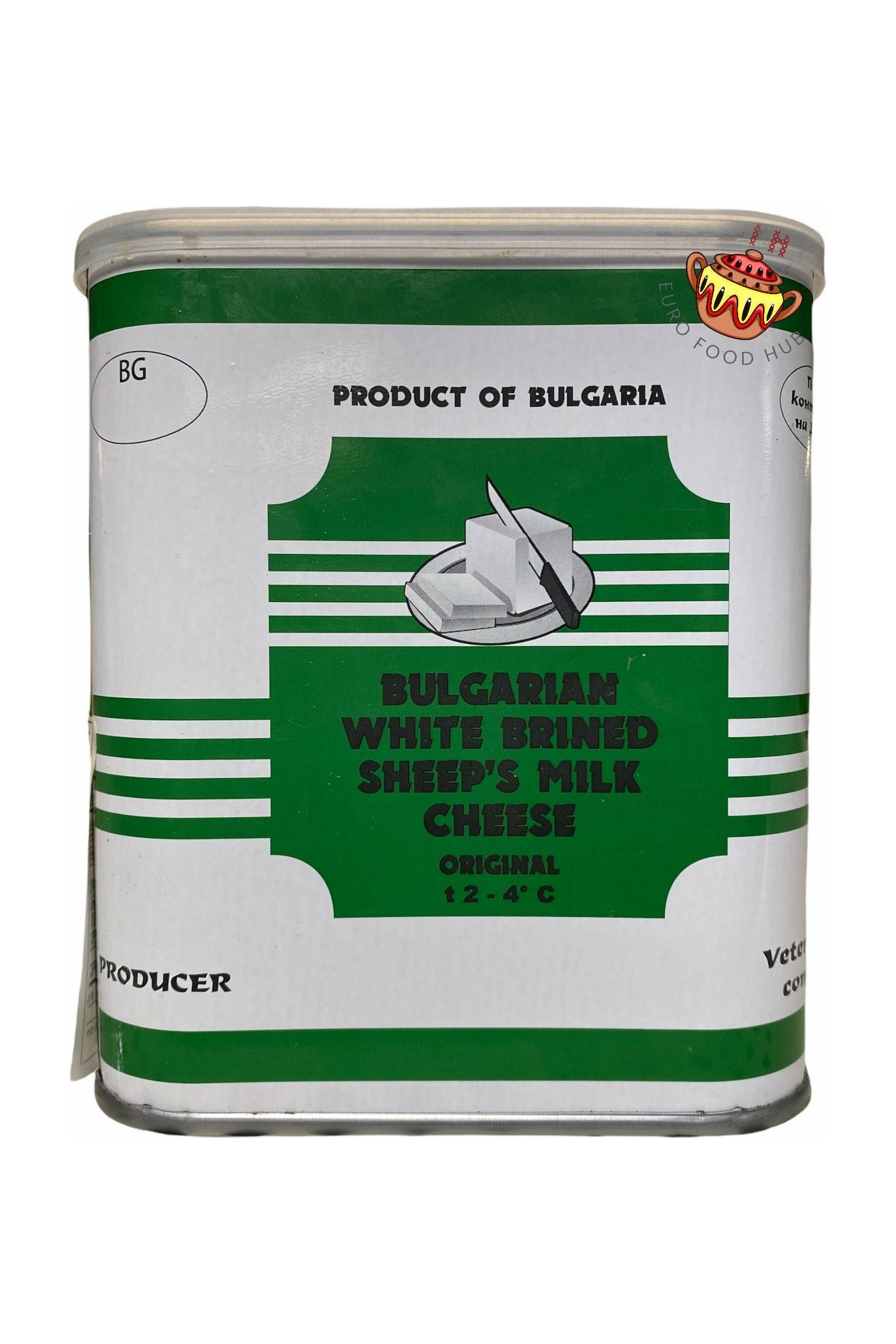 Bulgarian Premium Feta Cheese - SHEEP E-Z Open 2Lbs