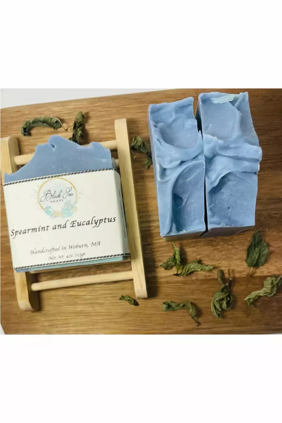 Black Sea Soaps - Spearmint & Eucalyptus Soap Bar